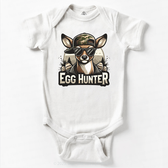 Egg Hunter Bodysuit Cute Baby Onesie, BABY BODYSUIT LAT 4424