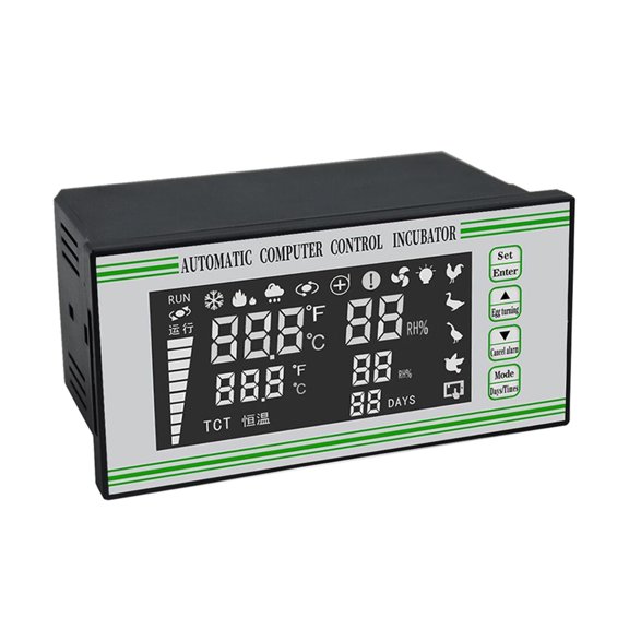 Egg Incubator Controller, 110V with Humidity and Temperature Control, Multi-Mode for Chicken, Duck, Goose, Pigeon, Accurate and Reliable