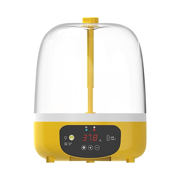 Egg Incubator Mini Silent Transparent View Portable Hatcher For Chicken Duck Quail Eggs