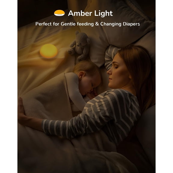 Egg Light for Nursery, Portable Baby Night Light for Breastfeeding, Rechargeable Baby Nightlight with Timer, Dimmable Battery Powered Red Lamp, Ultra-Long Battery Life for Bedside
