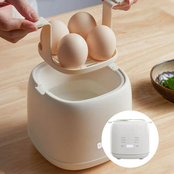 Egg Maker - Electric Egg Cooker - 6 Modes Egg Maker Machine for Hard Boiled, Soft Boiled, Steamed Eggs, Onsen Tamago - Smart Egg Cooker for Home,Kitchen, RV,Camping