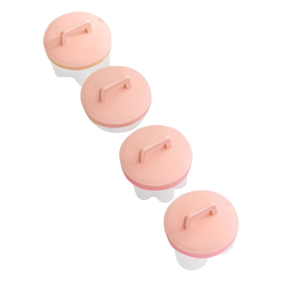 Egg Mold Set for Hard Boiled Eggs - Cute Shape Maker for Breakfast Snacks Bento Lunch Decor - Food Grade Silicone Egg Shaper for Kids Adults Kitchen Cooking Baking
