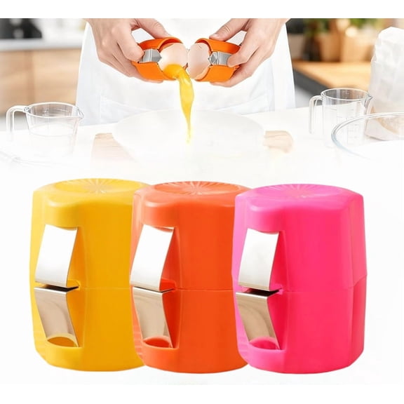 Egg Opener, 2026 Upgrade Stainless Steel Egg Cutter EggCracker Tool Multifunctional Eggs Cutter Multipack, 2026 New Eggs Shell Separator for Kitchen Gadgets Cracker Tool
