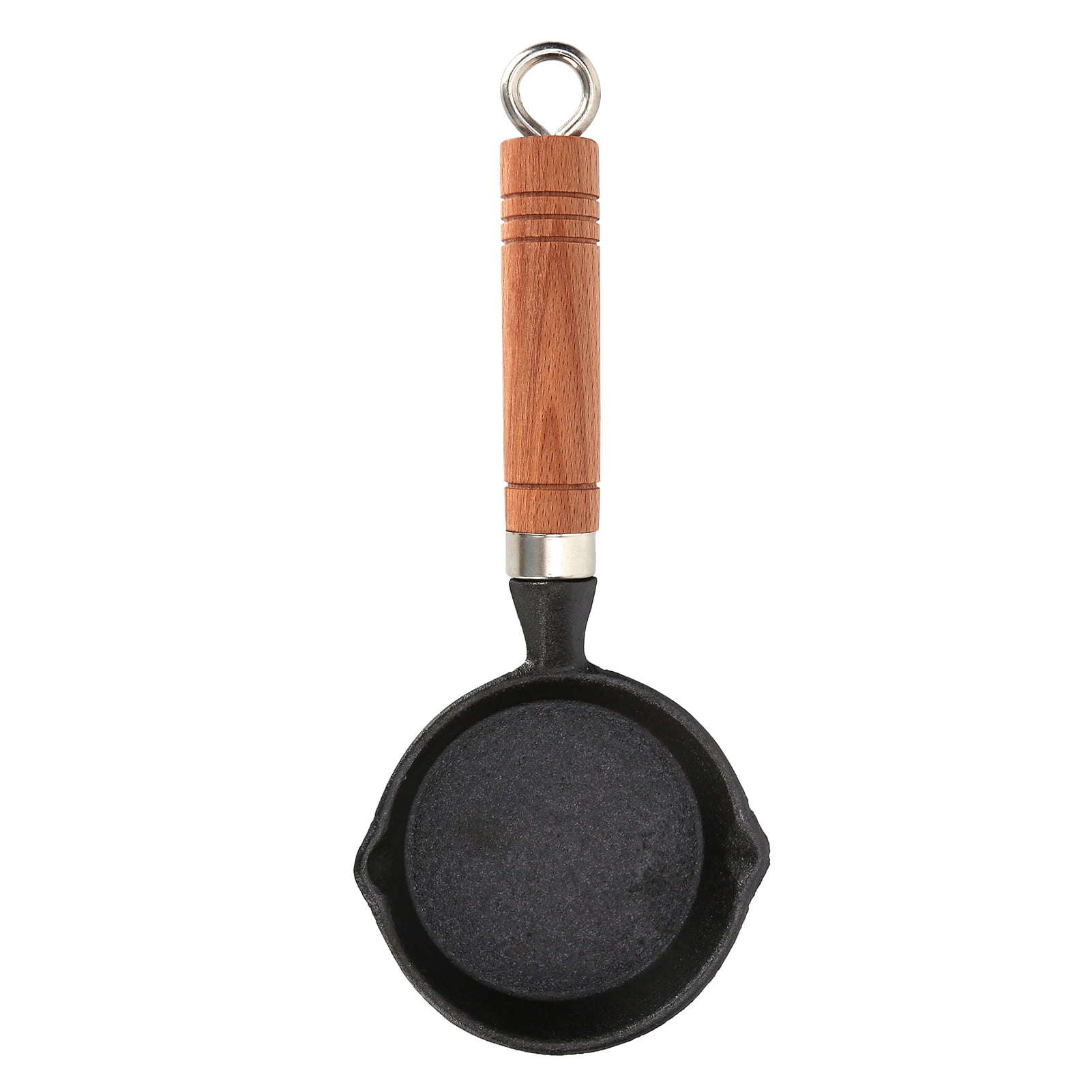 Egg Pan Nonstick Paint Coating Scald Proof Handle Cast Iron Antirust