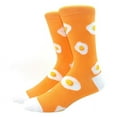 thumbnail image 1 of Egg Pattern Socks from the Sock Panda (Adult Large - Men's Shoe Sizes 8-12), 1 of 3