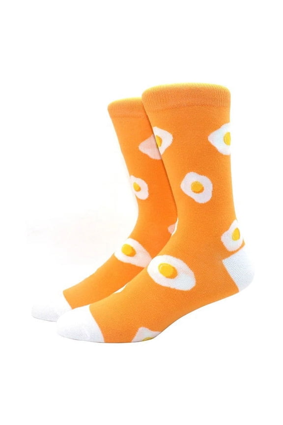 Egg Pattern Socks from the Sock Panda (Adult Large - Men's Shoe Sizes 8-12)