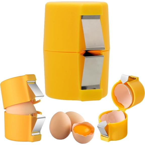 Egg Peeler | Easy Peeling | Handheld Egg Separator | Ideal for Baking, Scrambled Eggs, and Omelets – No Residue, No Eggshell Fragments.