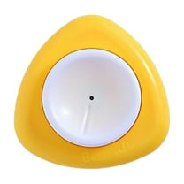 Egg Piercer Tool for Eggs,Plastic Egg Piercer for Hard Boiled Eggs with Sturdy Base,Heavy Duty Egg Poker to Get Good Hard Boiled Eggs,Easy and Fast Egg Piercing Tool ,Non-magenetic(Yellow)
