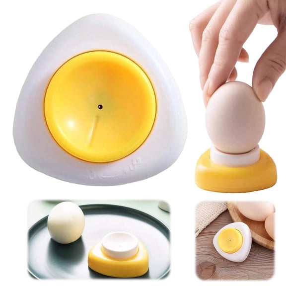Egg Piercer Tool for Hard Boiled Eggs, Stainless Steel Egg Hole Puncher for Easy Peeling, Kitchen Egg Gadget