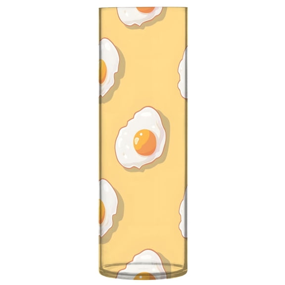 Egg Pixel Style Vase Flower Vase Clear Unbreakable Plastic Tall Decorative 11.8in