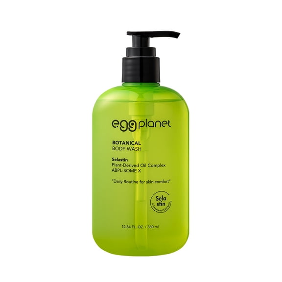 Egg Planet - Botanical Body Wash with Seaweed Extract, 380 ml / 12.84 fl oz