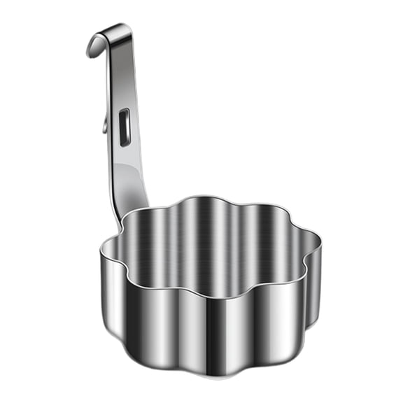 Egg Poacher,Hanging Poached Egg Cooker with Hook,Stainless Steel Poached Egg Cups Egg Maker,Hanging Poached Egg Cups,Kitchen Cooking Tool for Making Breakfast,Portable Cooking Tool,(E,2.95x3.93 in)