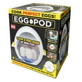 Egg Pod Microwave Egg Cooker that Perfectly Cooks Eggs and Detaches the Shell! As Seen on TV