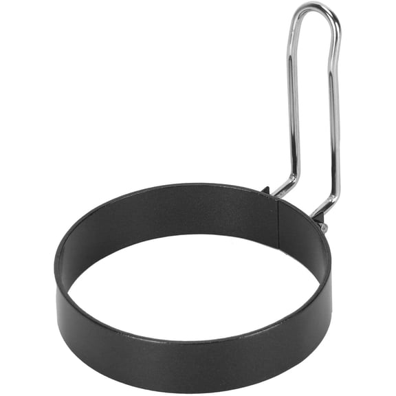 Egg Rings for Frying Eggs, Round Stainless Steel Egg Mold Pancake Mold with Handle, Safe Material Circle Egg Cooker, Nonstick Egg Mould for Frying Eggs Pancake and Omelet