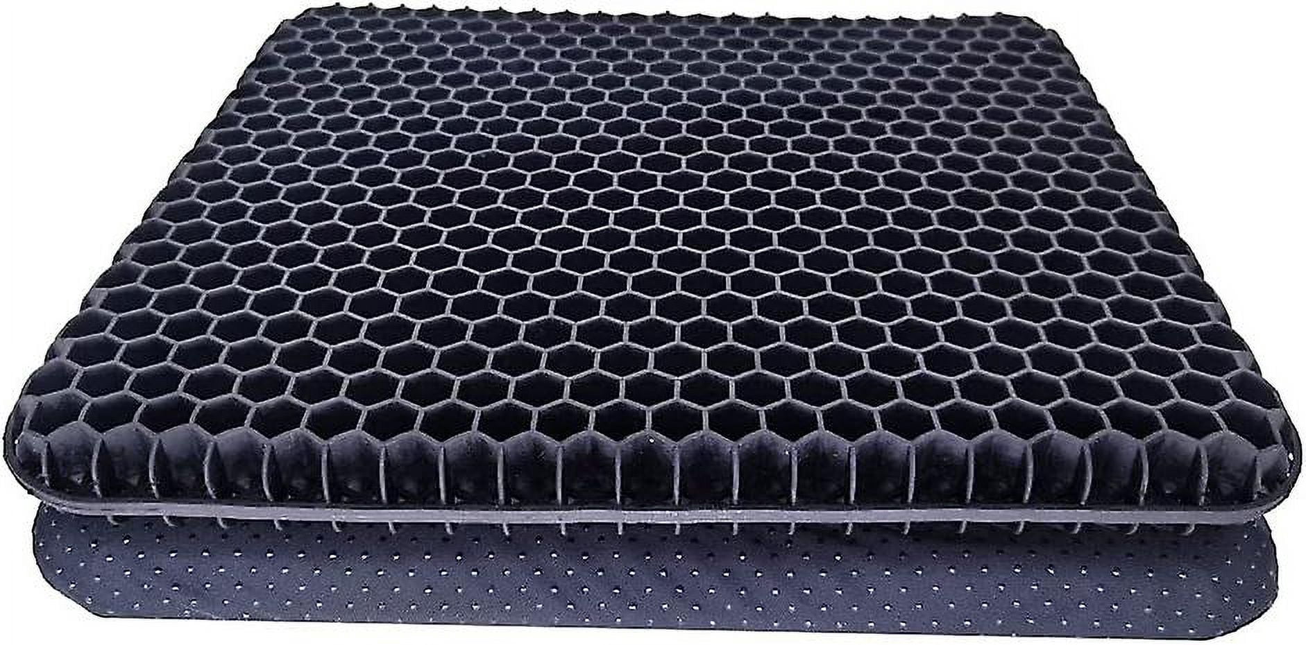 SUNPIE ATV Seat Cushion – 3D Honeycomb Gel Pad, 24x14 Inch, Breathable & Shock Absorbing For Long Rides, Universal Fit For Polaris, Can-Am, Yamaha & More