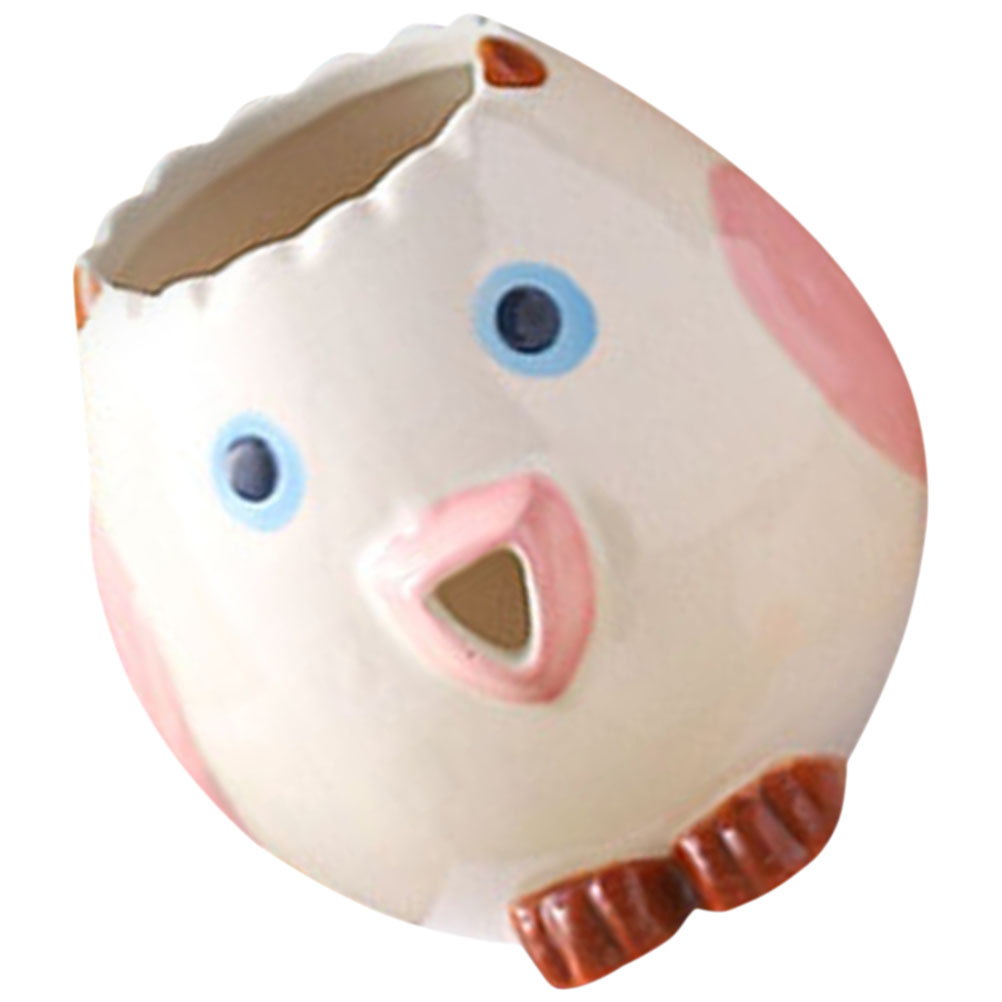 Separate Tool Slotted Spoon Poached Ceramic s Separator Filter Strainer White Yolk Catcher