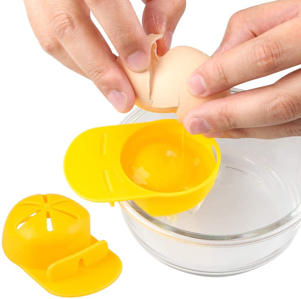 Egg Separator Cute Hat Yolk White Separator, Tomorotec Food Grade