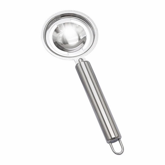Egg Separator & Egg Extractor Stainless Steel, Food Grade Egg Yolk Divider for Baking, Kitchen Egg Yolk White Sifting Filter Gadget for Cooking, Dishwasher Safe, 7.9 X 0.8 inch