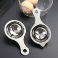 thumbnail image 1 of Egg Separator, Egg White and Yolk Separator, Stainless Steel Kitchen Gadgets for Cake Cookie Dessert Cooking (A), 1 of 8
