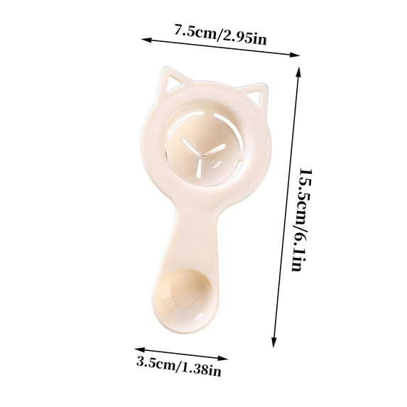 Egg Separator Egg Yolk White Separator - Eggs White Filter Egg Yolk Separator Cool Kitchen Gadgets Strainer - Chicken Egg Separator Egg Divider Egg White Separator Chef Gadgets White