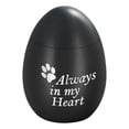 thumbnail image 1 of Egg Shape with Paw Print Pet Cremation Urns for Dog Ashes Cat Mini Urns Small Urns, 1 of 5