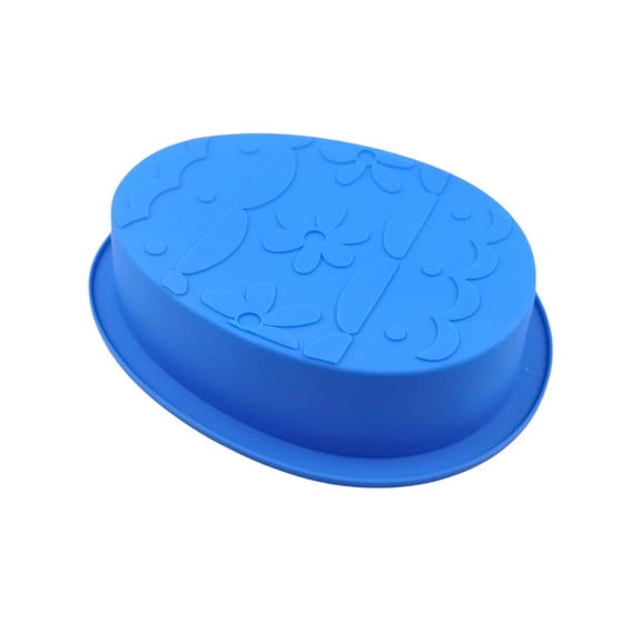 Egg-Shaped Baking Mold Silicone Dessert Maker for Cakes & Chocolates