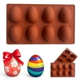 thumbnail image 1 of Egg Shaped Silicone Mold, Silicone Egg Shaped Molds, DIY Cake Decoration, Chocolate, Candy, Jello, Pastry, Muffin, Bread, Ice Cube, 1 of 7