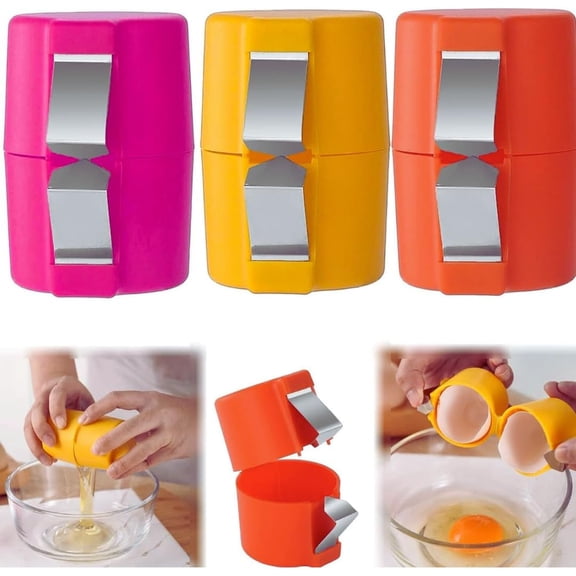 Egg Shell Opener, Egg Cracker Tool for Raw Eggs,Egg Peeler Tool, Kitchen & Gadgets for Cooking – No Mess, No Shell Pieces