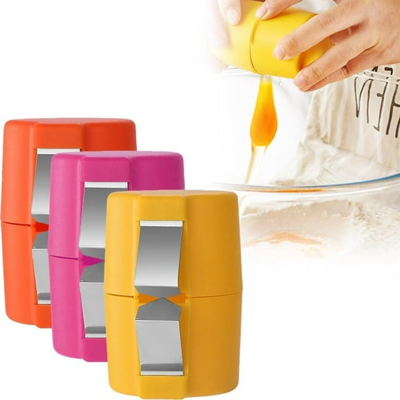 Egg Shell Opener, Hard Boiled Egg Peeler, 2025 Upgrade Boiled Egg Peeler, Stainless Steel Egg Slicer for Hard Boiled Eggs, Egg Peeling Tool, Egg Shell Cutter for Boiled Egg