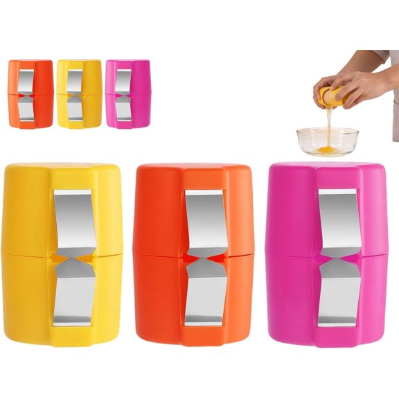 Egg Shell Opener, Portable Egg Peeler Quick Handheld Egg Cracker Tool for Hard Boiled Eggs, Eggshell Cracking Cutter Remover Separator for Home Kitchen Gadgets