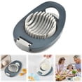 thumbnail image 1 of Egg Slicer & Dicer For Hard Boiled Eggs Stainless Steel Wire Cutter For Strawberries Soft Foods Effortless Easy Clean Kitchen Tool,1PC,B, 1 of 10