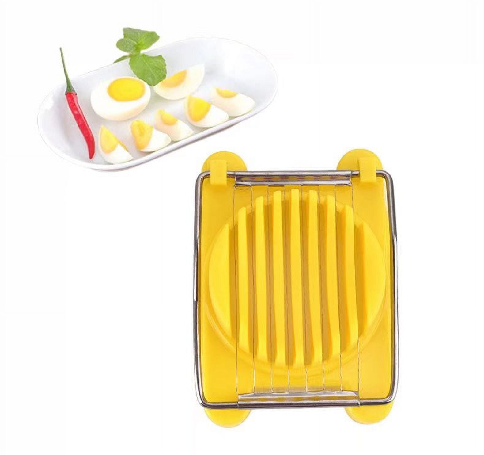 1pc Household Multifunctional Egg Slicer For Peeled And Hard