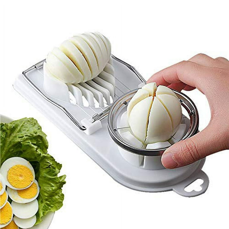 Egg Slicer for Hard Boiled Eggs Egg Cutter Strawberry Slicer Heavy