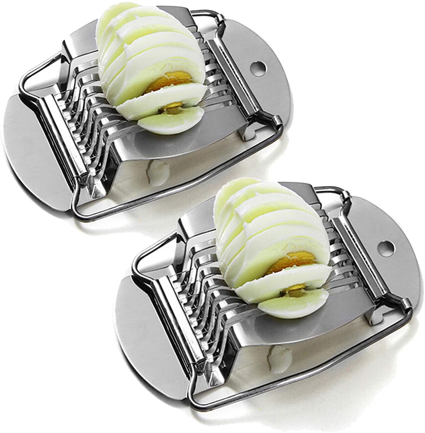 Egg Slicer, Multipurpose Stainless Steel Wire Egg Slicer, Multi Purpose