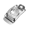 thumbnail image 1 of Egg Slicer Stainless Steel Egg Slicer for Hard Boiled Eggs Accurately Slices Hard Boiled Eggs Fruits and Vegetables Easy To Clean and Store Egg Slicer, 1 of 8
