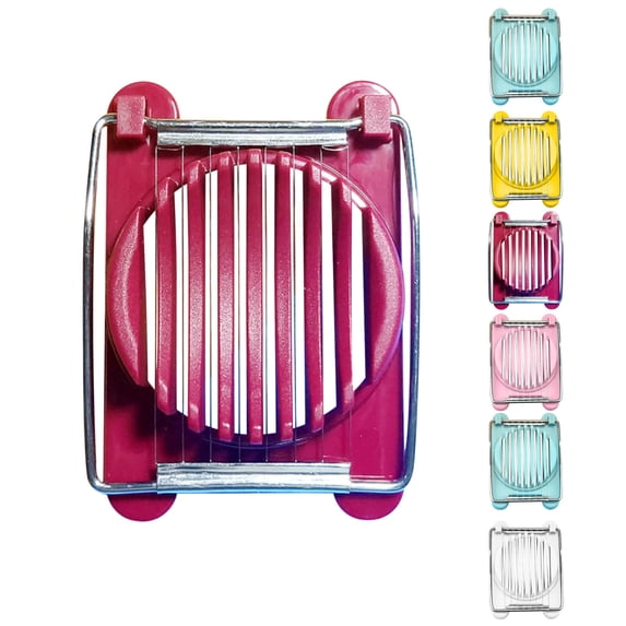 Egg Slicer,Stainless Steel Wire Egg Slicer Fruit Cutter for Home Use