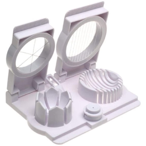 Egg Slicer, Wedger, Pierce with Garnish Tool