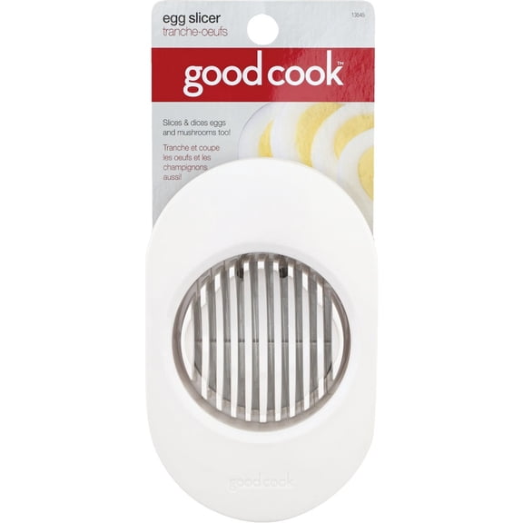 Bradshaw Egg Slicer Slicer - Stainless Steel Blade - White