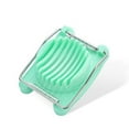 Egg Slicer for Hard Boiled Eggs Cutter with Stainless Steel Wire