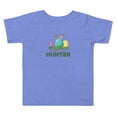 thumbnail image 1 of Egg Spert Easter Egg Hunter with Boho Antlers toddler t shirt (Heather Columbia Blue, 3T), 1 of 1