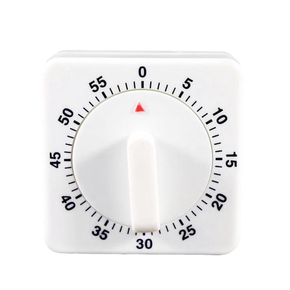 Egg Square Shaped Kitchen Cooking Timer 60 Minute Count Down Mechanical ...