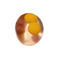 thumbnail image 1 of Egg Squishy Stress Reliever, Clear Double-Yolk Splat Ball, Soft Silicone Stress Relief Fidget, April Fools' Day Prank, 1 of 5