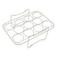 Egg Steamer Rack 304 Stainless Steel High Strength Food Grade Fryer Rack for NINJA FOOD