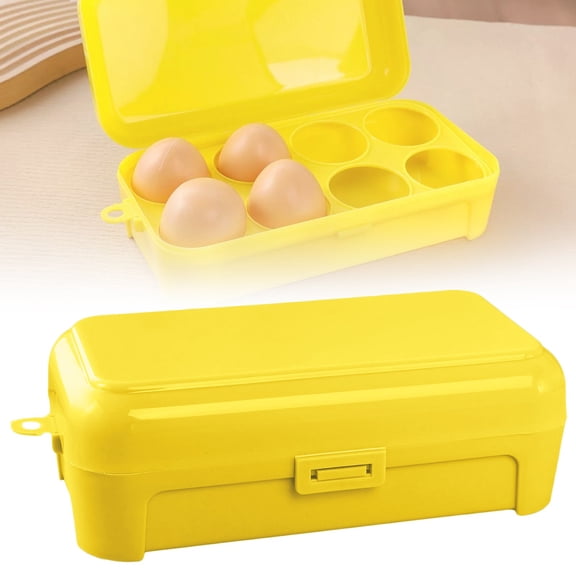 Egg Storage Box Deviled With Lid Container Egg Dispenser Holder Case Refrigerator Picnic Travel Portable Egg Carriage For Tray Refrigerator Parts And Accessories