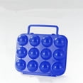 thumbnail image 1 of Egg Storage Box Drop Resistant, 12Compartments Shockproof Durable Portable Camping Kitchen Container Hiking Outdoor Kitchen Tools Egg Drop Resistant Box, 1 of 8