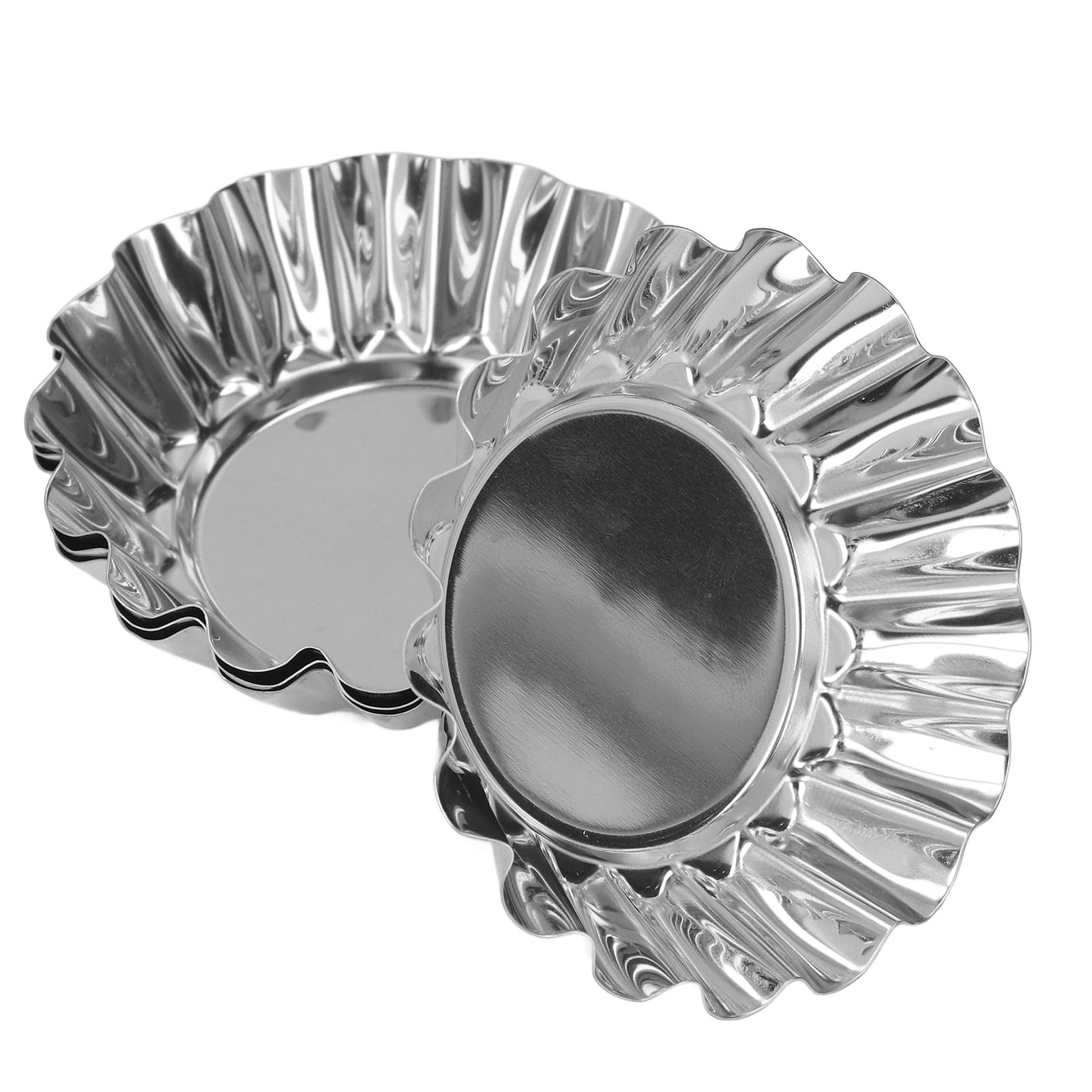 Egg Tart Mold, Easy Demolding Curled Cupcake Pan For Baking