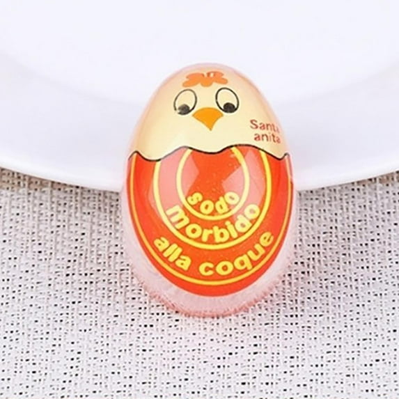 Egg Timer Color Change Boiling Indicator for Soft, Medium, Hard Boiled Eggs - Food Grade Heat-Resistant Resin