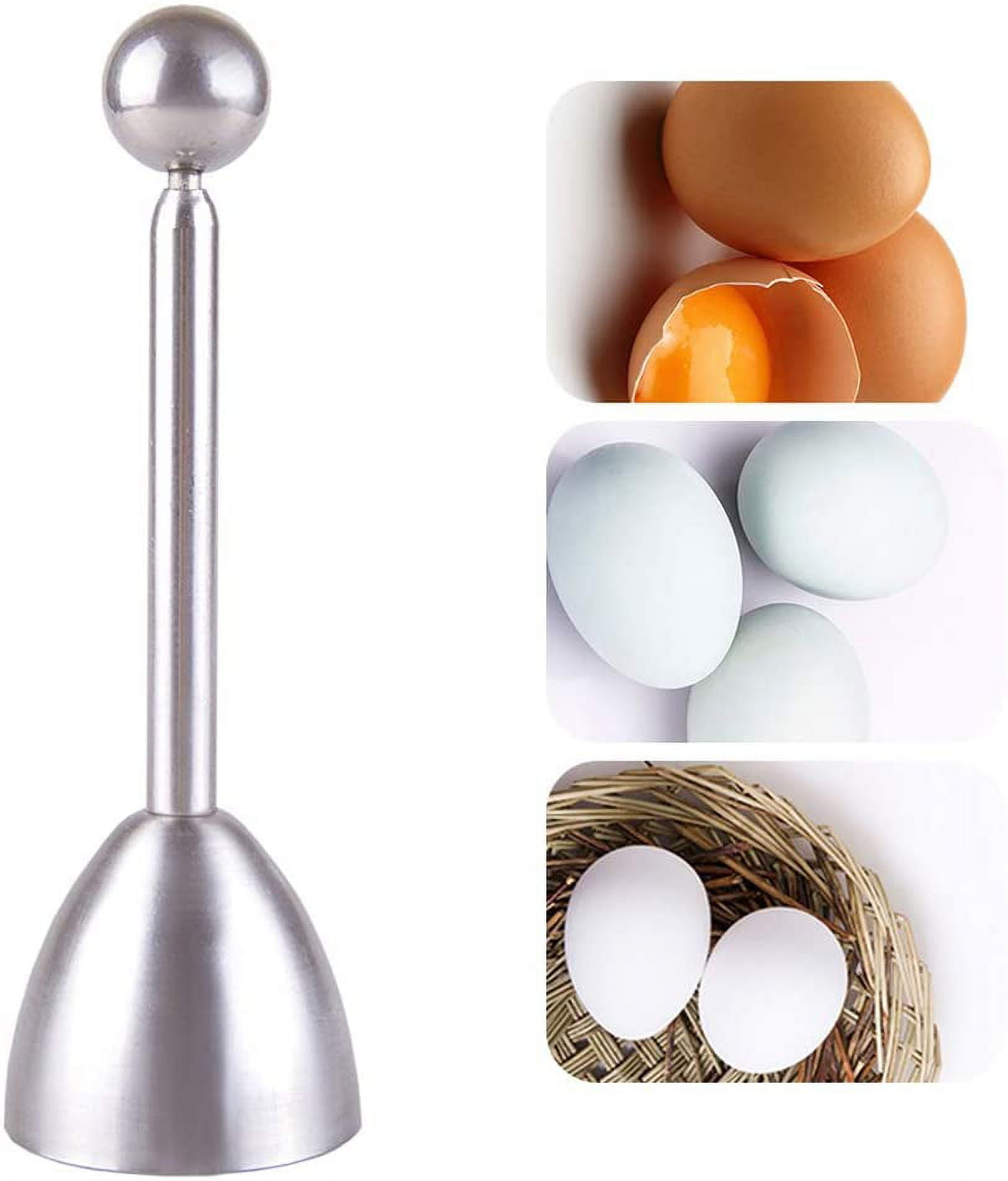 TureClos Egg Piercer Pricker Dividers Hole Puncher Cracker Boiled Eggs  Stainless Steel Separator DIY Cooking Tools Gadgets Kitchenware