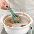 thumbnail image 1 of Egg Whisk Tongs Tool, 3 In 1 Manual Beater Food Clip Mixer Heat Resistant Grip Design, Multifunction Cooking Utensil for Baking Kitchen Meal Prep, 1 of 6