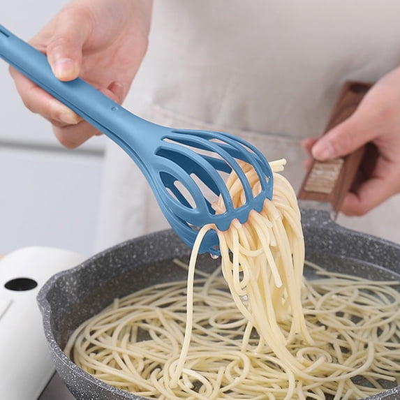 Egg Whisk Tongs Tool, 3 In 1 Manual Beater Food Clip Mixer Heat Resistant Grip Design, Multifunction Cooking Utensil for Baking Kitchen Meal Prep